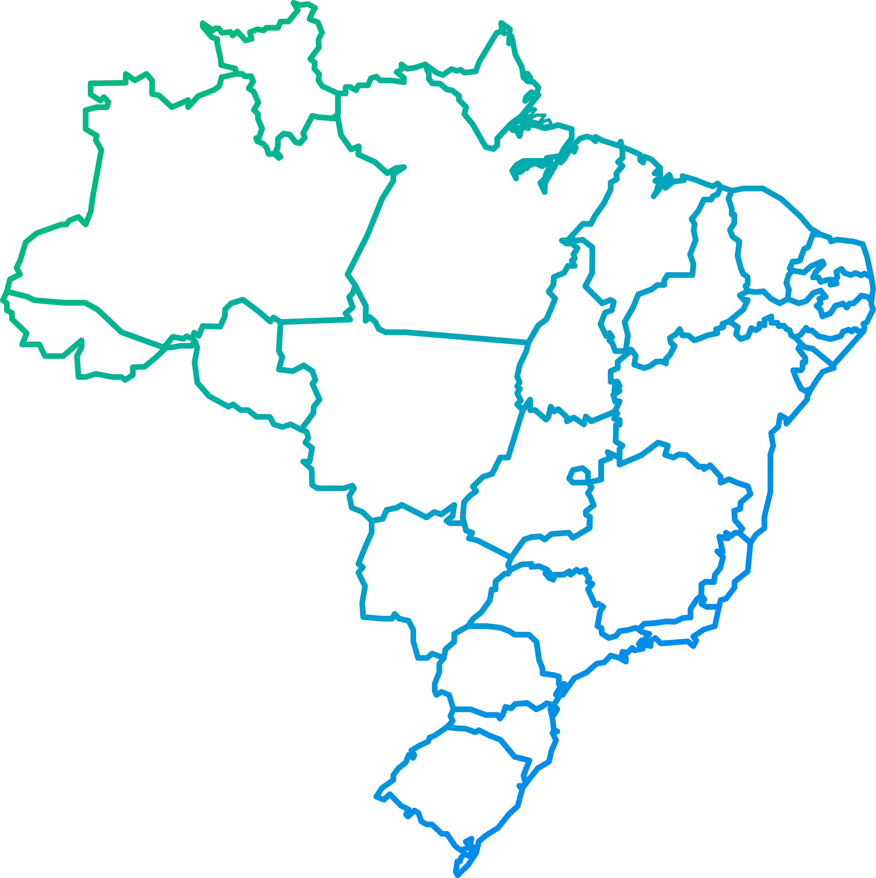 brazil map